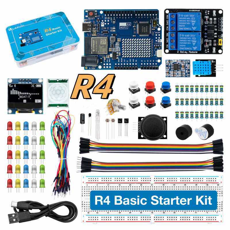 Science Project Kit - Kit Pemula Pengembangan UNO R4 yang
