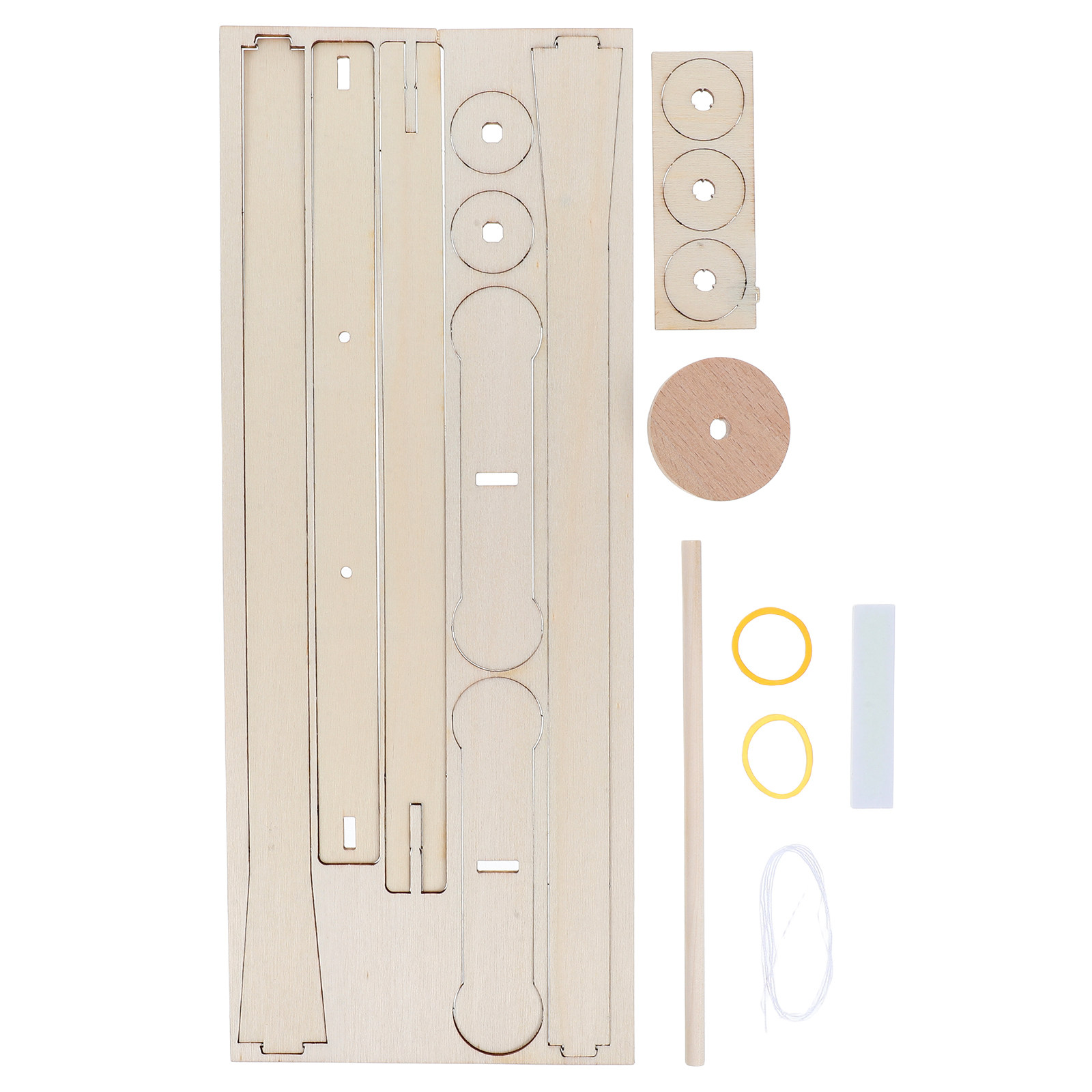 Science Project Kit - Kit Sains Kayu Maxwell Pendulum, Alat