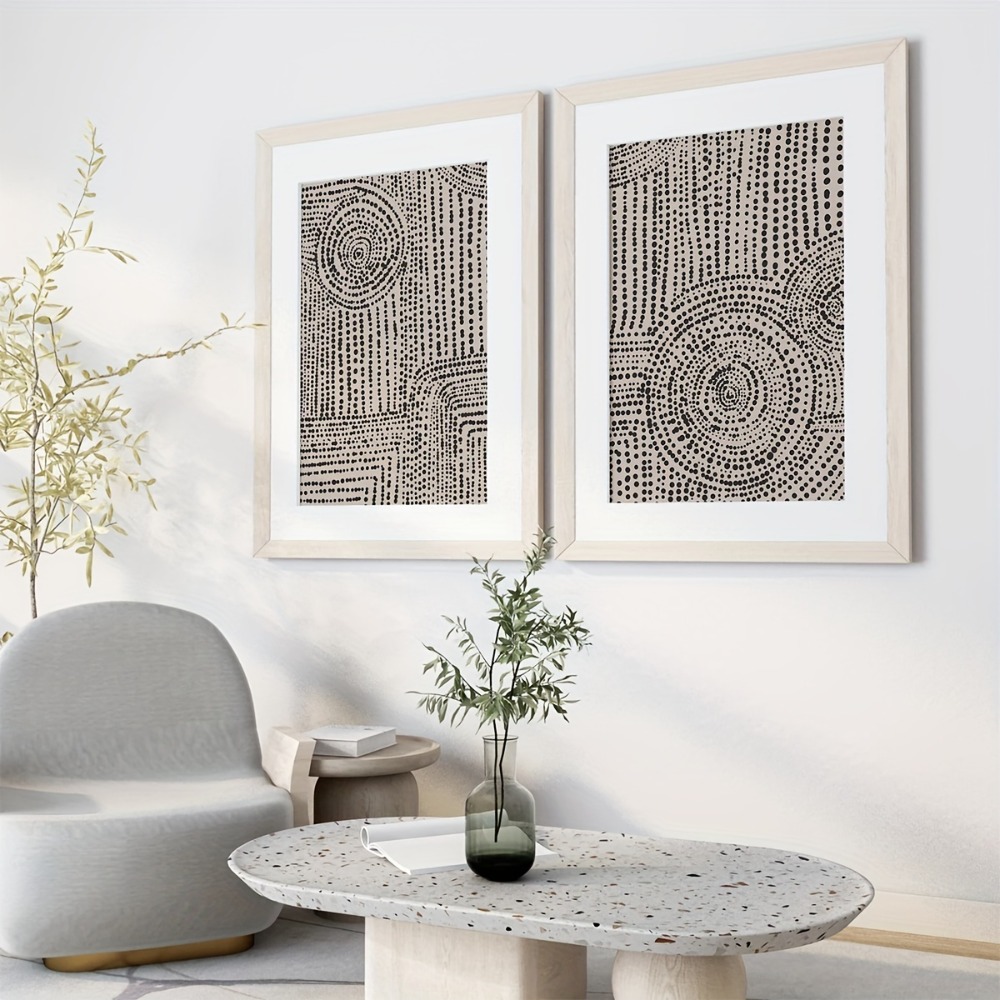 Cetakan Beige Minimalis Abstra - Star Map Poster ulasan dan harga