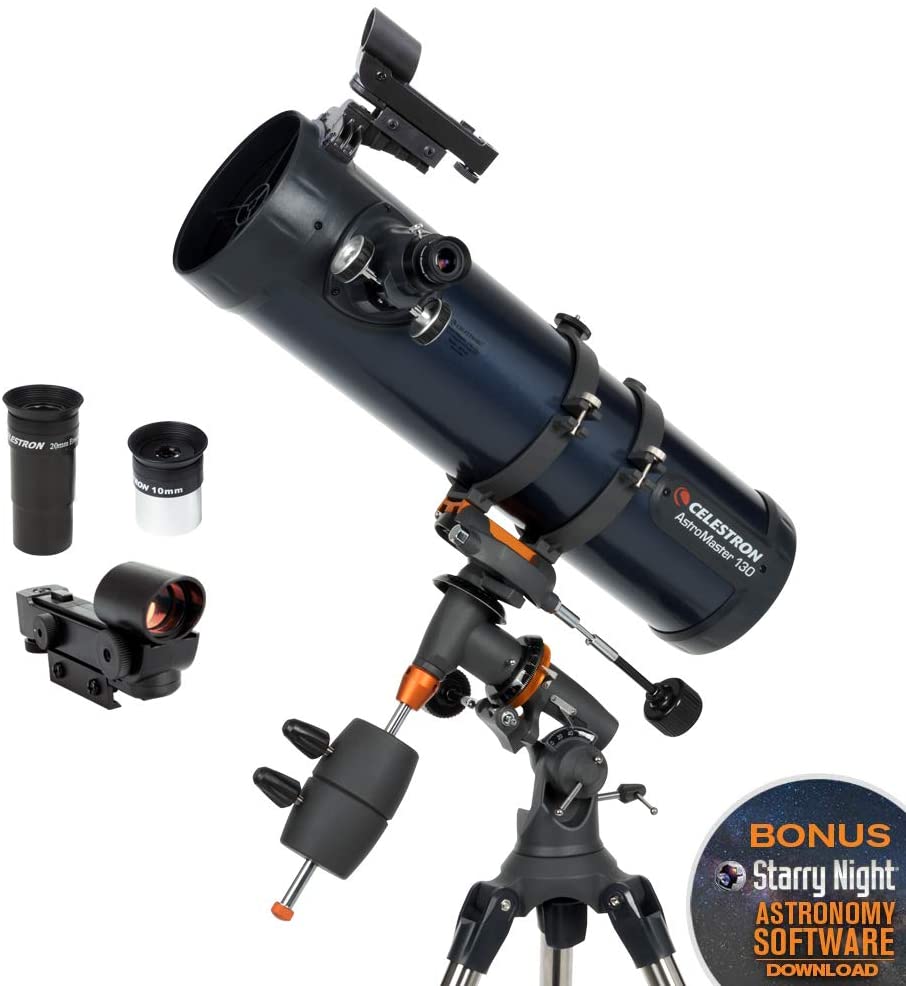 Celestron - AstroMaster 130EQ  - Telescope Reflector 130 ulasan dan harga
